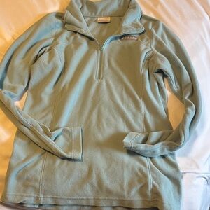 Columbia Women's Soft Blue Cowl Neck Sweater